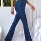 Dark Blue Bootcut Flare Jeans (Premium Quality)