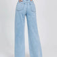 Light Blue Wide Leg Jeans