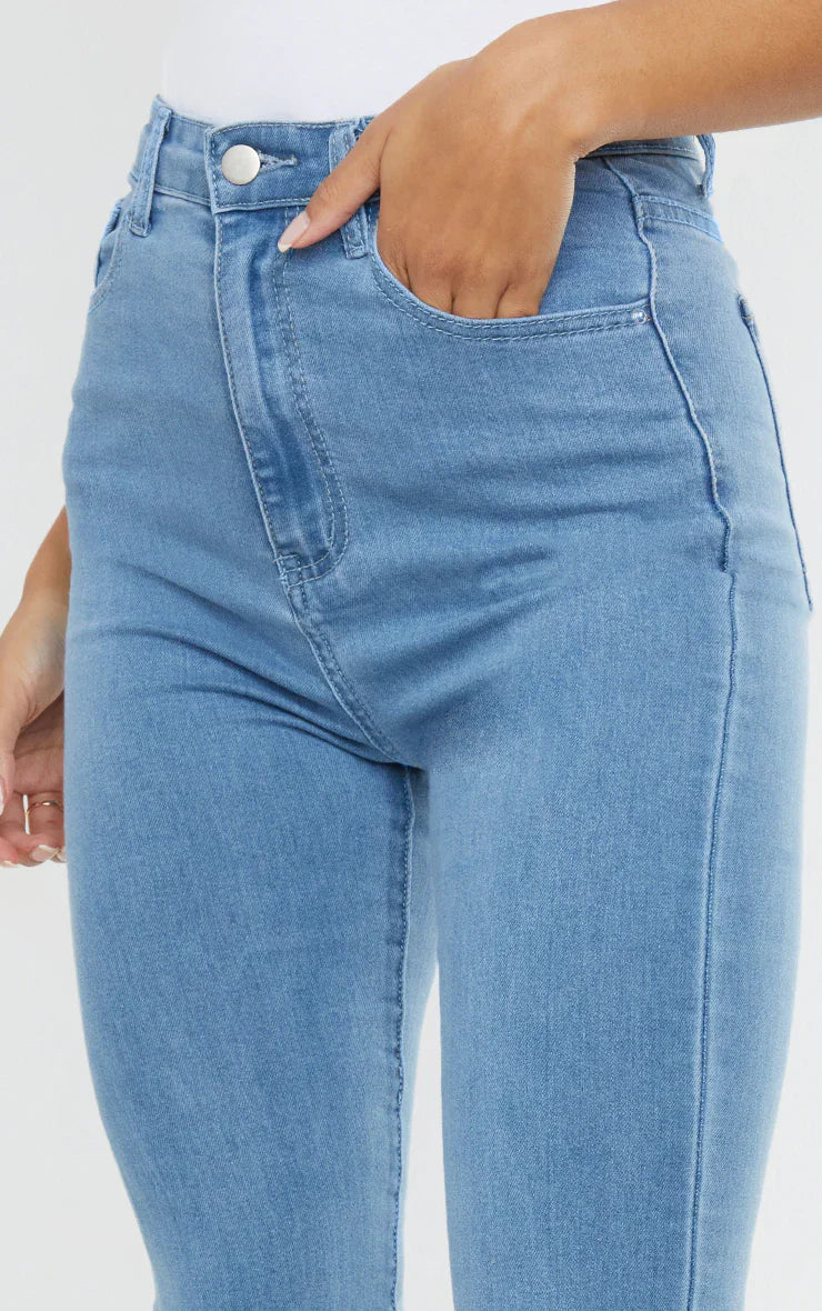 Light Blue Bootcut Flare Jeans