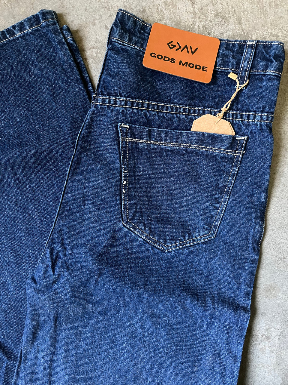 OG Blue Straight Fit Denim (Premium Quality)